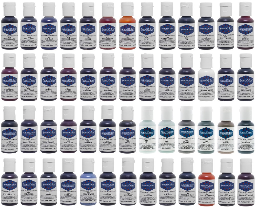 AmeriColor Food Coloring Soft Gel Paste Food Color, .75 Ounce