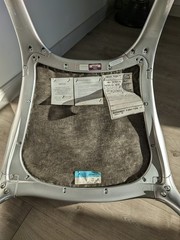 Ross Lovegrove for Bernhardt “Go” Chair – Magnesium – Silver/Tan