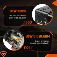 15HP 420cc Gasoline Electric Start Engine Motor Horizontal 4-Stroke Rototiller