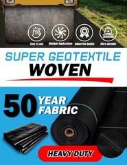 Super Geotextile Woven Geotextile Fabric for Driveway and Road Stabilization