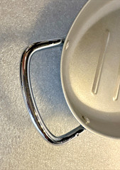 Non Stick Oval Grill Pan 13″x8″ With Stainless Steel Handles Outdoor Cooking New