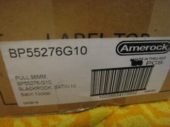 10 yes 10 Amerock Blackrock 3-3/4 Inch C to C Handle Cabinet Pull BP55276G10