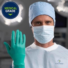 Surgical Gloves Latex Micro Sterile Individually Wrapped Pairs Powder Medical