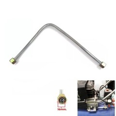 USA SELLER Silver G3/8 17.13″ Aluminum Air Compressor Exhaust Tube Replacement