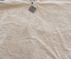 New ~ Southern Living 58 in. Christmas Tree Skirt White Velvet NWT $110