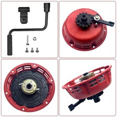 Hand Crank Wind-Up Starter for 196cc-224cc Gas Engines