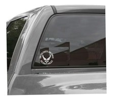 UNITED STATES AIR FORCE SECURITY POLICE Vinyl Window Decal U.S.A.F.
