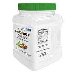 Morning Pep Monk Fruit Sweetener, Classic White Sugar Substitute 5lb