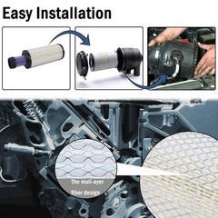 2 Inner & Air Filter 11013-7044 & 11013-7045 FOR Kohler 25-083-01-S 25 083 04-S