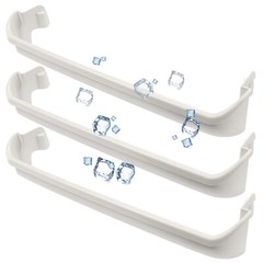 3Pcs Door Rack Shelf Retainer Bar For Frigidaire Kenmore 240534701