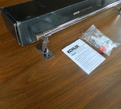 Kohler K-35925-CP Castia™ by Studio McGee 18″ towel bar, Polished Chrome