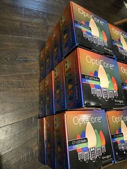 OptiCore C7 Opaque Multicolor LED Light Bulbs New 25 Pack Xmas Volume Discounts