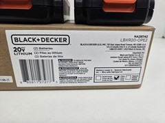 BLACK+DECKER 20V MAX Lithium Battery 2-Pack LBXR20-OPE2 Genuine OEM 1.5Ah Batter