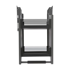 Kitchen Shelf Rack Upper Cabinet 2-Tier Pull Down Cabinet Organizer Rack