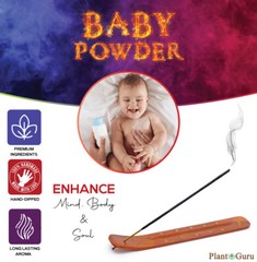 BABY POWDER Incense Sticks 7″ Bulk Pack Wholesale Hand Dipped Lot