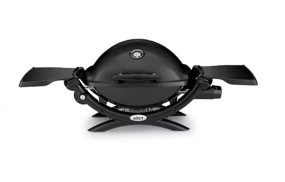 SALE! Weber Q 1200 Portable Propane Gas Grill – Black, 51010001 – 100% AUTHENTIC