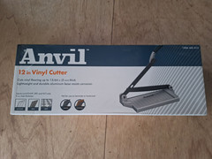 12 in. Steel Blade Vinyl Cutter for LVP, LVT, SPC, and VCT Vinyl Flooring