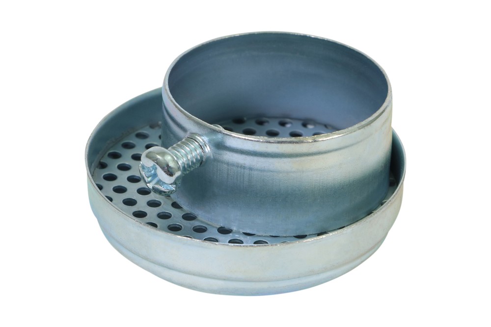 1-1/4 in. -2 in. Midline Valve Oil Tank Vent Cap with Screen, Zinc Plated Steel.