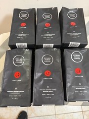 6-Kicking Horse Coffee Lucky Jim Medium Roast Ground coffee10oz Organic .