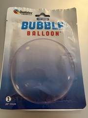 20″ Qualatex Deco Bubble Balloon – Floats 10 – 14 Days