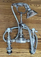Porcher Reprise Deck Mount Tub Filler, Polished Nickel, # 5535.901 – FOR PARTS