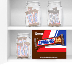 Snickers Chocolate Candy Bars, Full Size, 1.86 Oz 48-Count Caramel Nougat Peanut