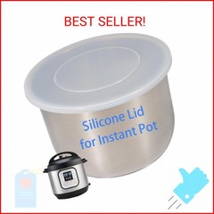 Silicone Lid for Instant Pot 6 QT & 5 QT, 9.8IN Premium Pot Cover for Instapot 5