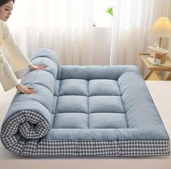 Portable Rollable Tatami Futon Mattress, Ideal for Floor Sleeping, Guest Beds
