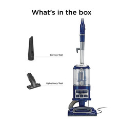Shark NV360 Navigator Lift-Away Deluxe Upright Vacuum Blue HEPA