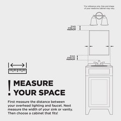 Zenith Products 19.25in. H X 15.5in. W X 4.5in. D Medicine Cabinet/Mirror
