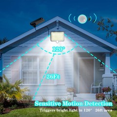 1200000lm LED Solar Street Light Security Flood Lamp Motion Sensor Outdoor Wall