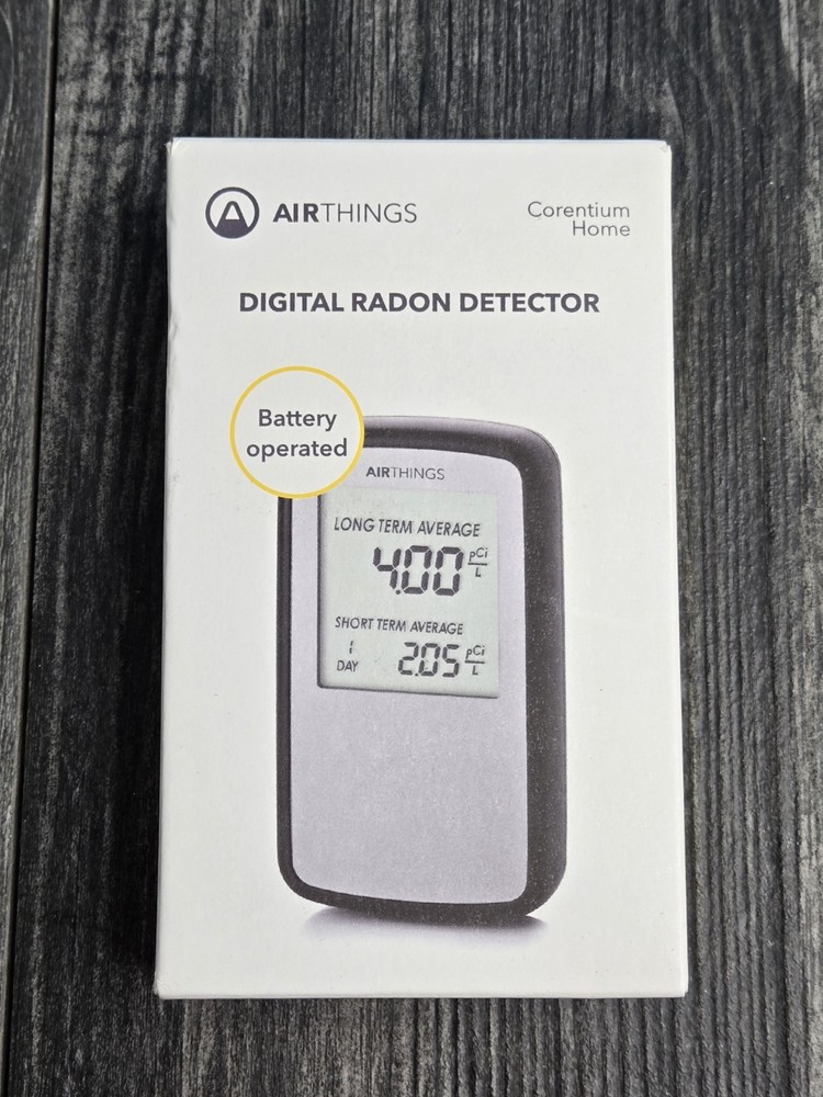 Airthings 223 Corentium Home Radon Detector NIB