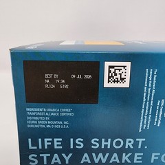 Keurig Caribou Coffee Daybreak Blend Light Roast Pods (96 K-Cups) Exp 07/09/2026