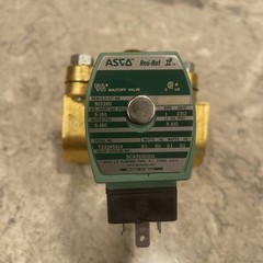 Asco Solenoid Valve SC8210G004. 2-Position, N.C., 1 In NFPT. *FREE SHIPPING”