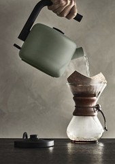 Fellow Clyde Electric Kettle 1.5 Liter Capacity, Smoke Green, New in Box