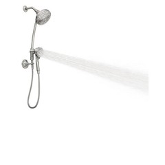 NEW CONDITION MOEN 28586SRN Attract Magnetix Heads w/ Slidebar in Brushed Nickel