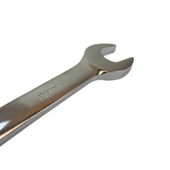 Ratchet Wrench Combination Kit Metric Fixed Spanners Tool 7 Piece Set 8mm-19mm