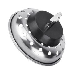 Stainless Steel Home Kitchen Sink Drain Stopper Basket Strainer Waste Plug Lot