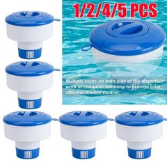 3″ Floating Chlorine Tablet Dispenser 7″ Collapsible Swimming Pool Chemical Tank