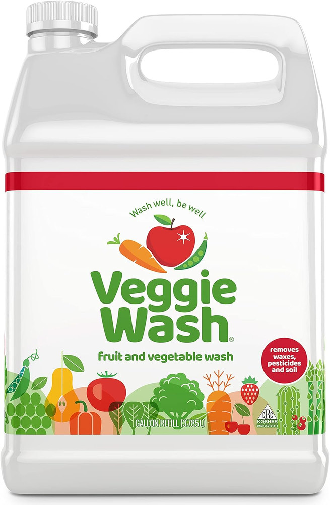 Fruit and Vegetable Wash, Ideal for Cleaning Produce, 1 Gallon