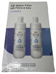 LG LT1000P2 6-Month / 200 Gallon Refrigerator Replacement Water Filter 2 Pack