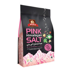 Malka Himalayan Pink Salt Coarse Grain Salt, 4lb (Qty: 2, 2lbs Pouch bags)