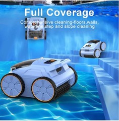 SEAUTO SAT 20 Cordless Robotic Pool Vacuum Cleaner FACTORY TESTED INSPECTED
