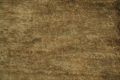 6×8 Hand-Knotted Jute Contemporary Modern Area Rug in Solid Brownish Gold