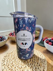 NEW Refreshed Pitcher Stainless Steel Insulated 67 Onz. With Sealed Lid NWT RARE