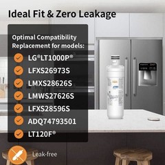 Standard Refrigerator Water Filter Replacement For LG LT1000P