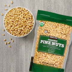KIRKLAND ORGANIC PINE NUTS 24 OZ, 1.5 LB (680G)