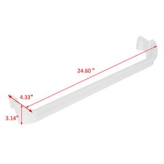 #240534901 AP3214630 Refrigerator Door Shelf Rack Bar Retainer For Frigidaire