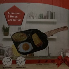 Aluminum Egg And Crepe Pan Non Stick New In Box Heat Proof Handle