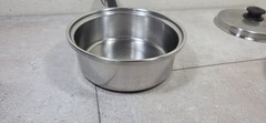 Saladmaster 2qt 3 Pc Double Boiler Tri-Clad 18-8 Stainless Steel Saucepan W/ Lid